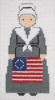 Painted Pony Designs Betsy Ross 393 Needlepoint Canvas