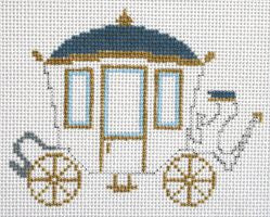 Painted Pony Designs Cinderella's Coach Needlepoint Canvas