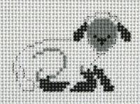 Painted Pony Designs Reclining Lamb 621 Needlepoint Canvas