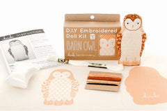 Kiriki Press Barn Owl Doll Embroidery Kit