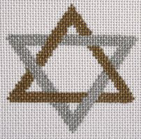 Painted Pony Designs Star of David 891 Needlepoint Canvas