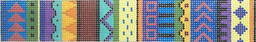 Susan Roberts Needlepoint Aztec Bold Belt Needlepoint Canvas