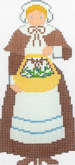 Susan Roberts EP Arts Pilgrim, Female Needlepoint Canvas