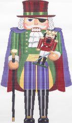 Susan Roberts Needlepoint Herr Drosselmeyer Nutcracker 30" Stand Up Needlepoint Canvas