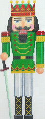 Susan Roberts Needlepoint Red Crown King Nutcracker Needlepoint Canvas