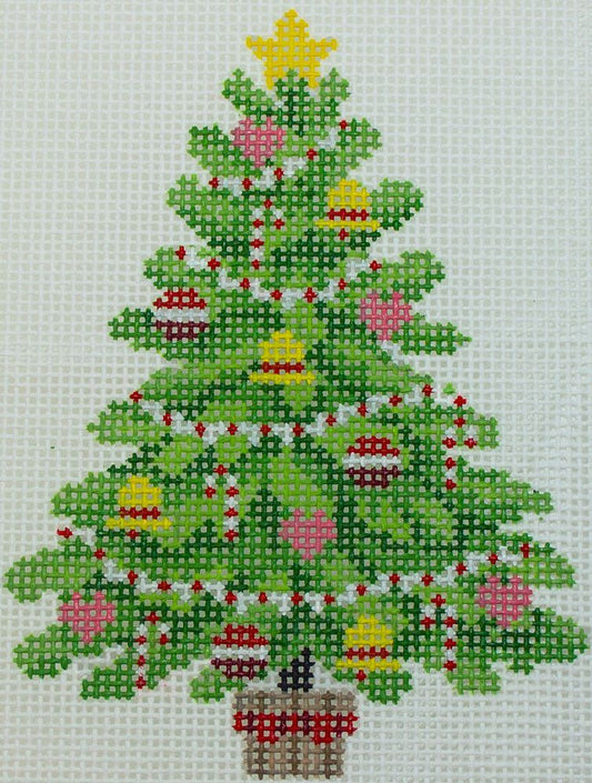 Susan Roberts Needlepoint Ornament Tree Needlepoint Canvas