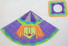 Little Shoppe Canvas Company Cone Witch Tabith Needlepoint Canvas