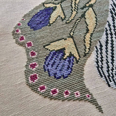 The Wishing Thorn Flower Moth III Cross Stitch Pattern