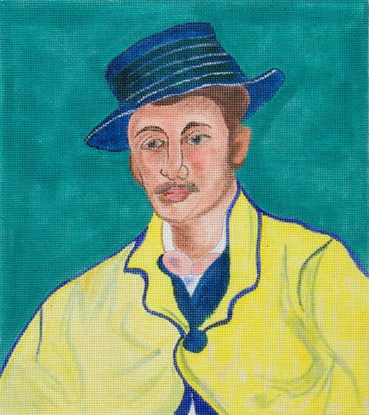 Changing Woman Designs Van Gogh Portrait of Armand Roulin Needlepoint Canvas