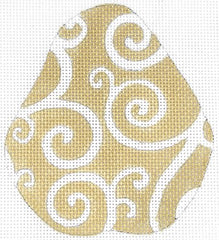 Melissa Shirley Designs Curly Cues 1396J Needlepoint Canvas