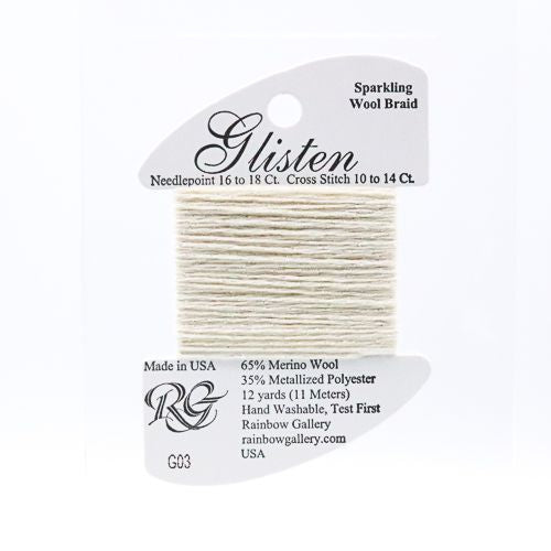 Rainbow Gallery Glisten - 003 Vanilla Ice