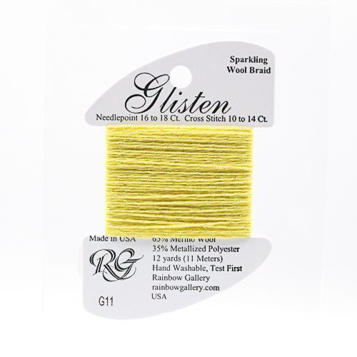 Rainbow Gallery Glisten - 011 Blazing Yellow