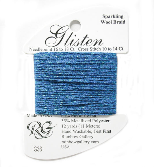 Rainbow Gallery Glisten - 036 Brilliant Blue