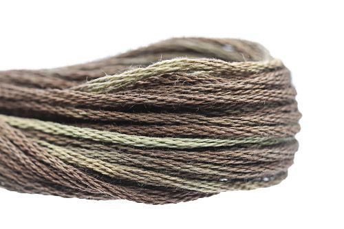 The Gentle Art Sampler Threads - 0195 Green Tea Leafs. - 5 yds