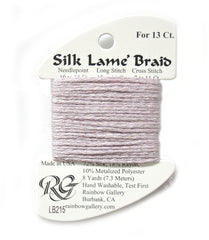 Rainbow Gallery Silk Lame Braid 13 - 215 Soft Amthyst