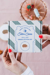 Cotton Clara Craft Kits & Supplies Hedgehog Cross Stitch Kit