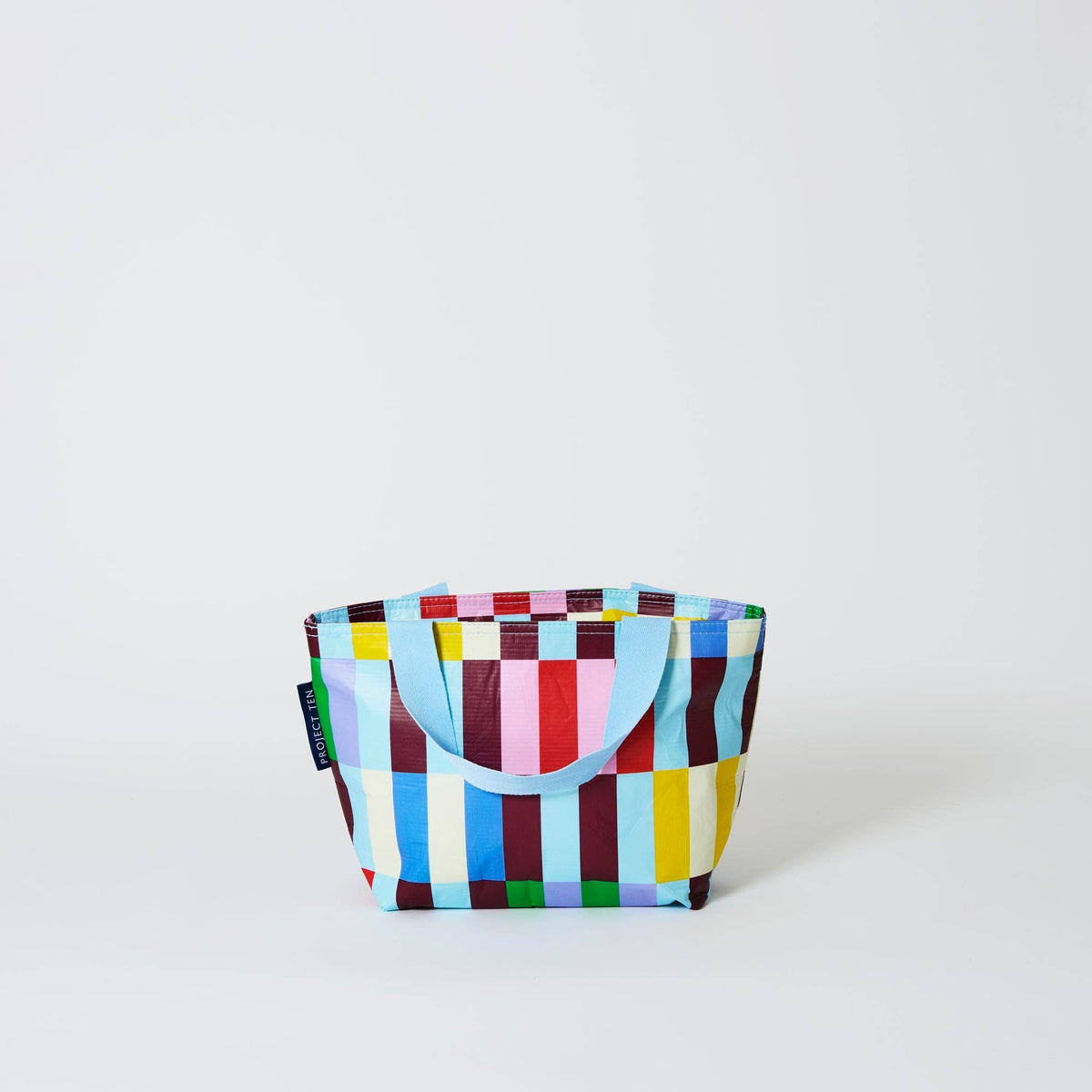 Project Ten Mini Tote Bag – Multi Stripe