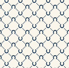 Project Ten Mini Zip Project Bag – Navy Horseshoe