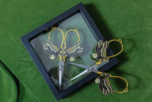 CoraCreaCrafts Owl Scissors