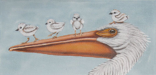 Melissa Shirley Designs Flight School Needlepoint Canvas