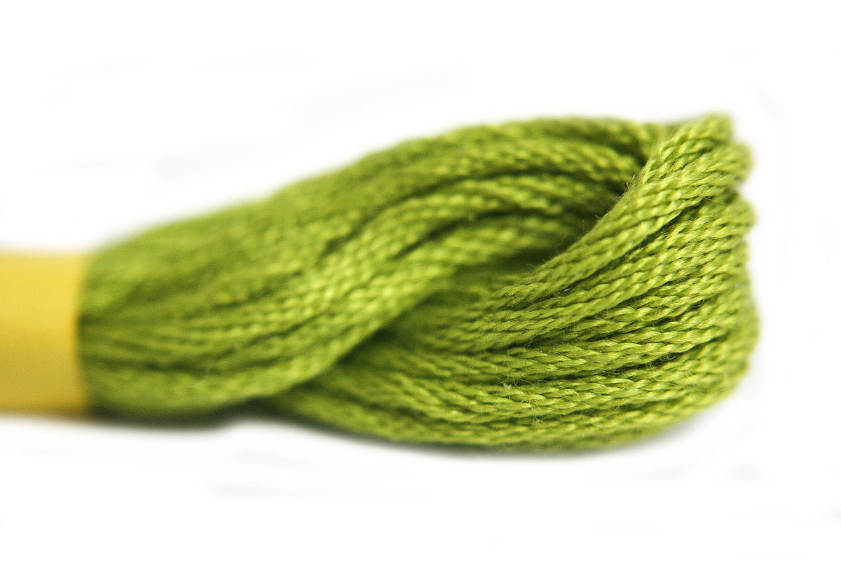 Needlepoint Inc Silk - 655 Acid Green Range