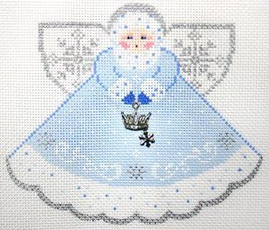 Painted Pony Designs Snow Queen Angel Needlepoint Canvas