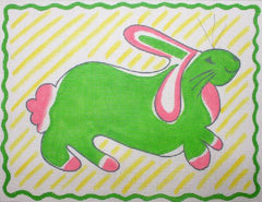 Kate Dickerson Needlepoint Collections Rabbit by Jilly Walsh Needlepoint Canvas