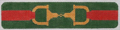 Kate Dickerson Needlepoint Collections Gucci Snaffle Bit Needlepoint Canvas