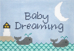 J. Child Designs Lighthouse Dreaming Baby Needlepoint Canvas