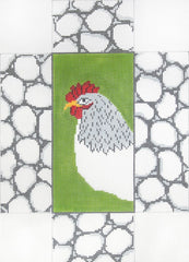 J. Child Designs Chicken Brick Needlepoint Canvas