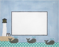 J. Child Designs Lighthouse Frame Needlepoint Canvas