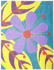 Zecca Zinnea Needle Case Needlepoint Canvas