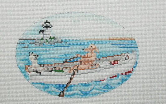 CBK Needlepoint Collections Sea Dog CB Needlepoint Canvas