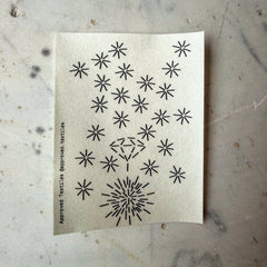 Approved Textiles Hanabi (Fire Flower) Mending and Embroidery Transfer