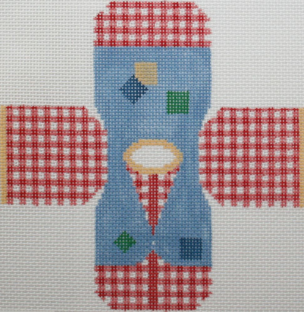 The Studio Midwest Scarecrow Topper Needlepoint Canvas