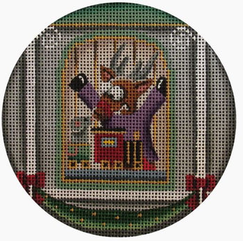 Rebecca Wood Designs A Mouse Needlepoint Canvas - 18M