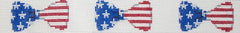 The Meredith Collection Bow Ties Belt Needlepoint Canvas
