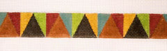 The Meredith Collection Amish Triangles Belt Needlepoint Canvas