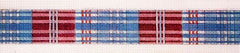 The Meredith Collection Denim Plaid Belt Needlepoint Canvas