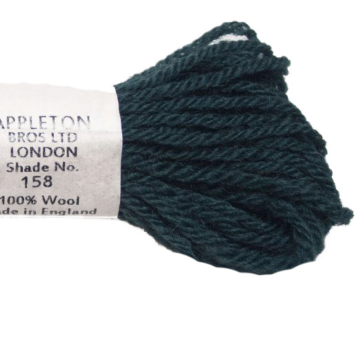 Appleton Tapestry - 158 Mid Blue Very Dark