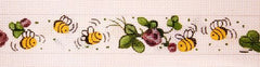 The Meredith Collection Bumblebees and Clover Belt Needlepoint Canvas