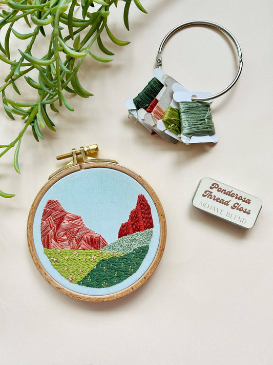 M Creative J Canyon Park Desert Landscape Embroidery Kit