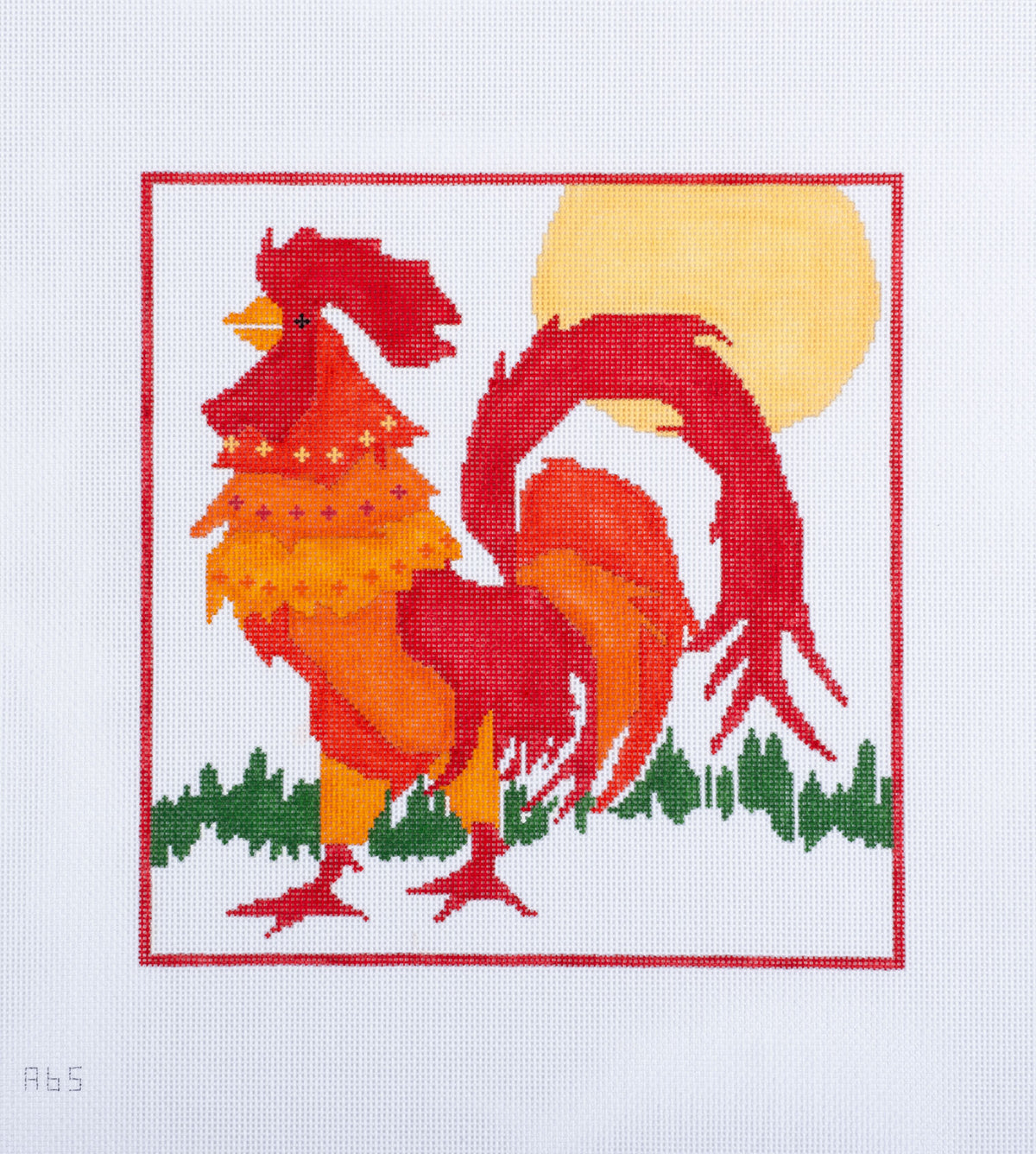 Changing Woman Designs Rooster Needlepoint Canvas
