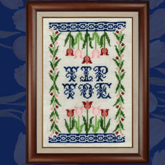 Stitchy Prose Tip Toe Cross Stitch Pattern