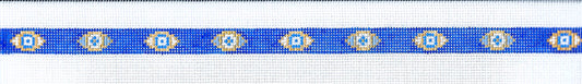 Anne Fisher Designs Evil Eye Double Wrap Bracelet Needlepoint Canvas