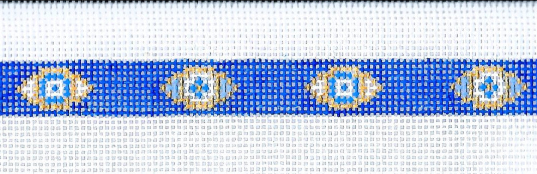 Anne Fisher Designs Evil Eye Double Wrap Bracelet Needlepoint Canvas
