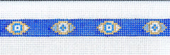 Anne Fisher Designs Evil Eye Double Wrap Bracelet Needlepoint Canvas