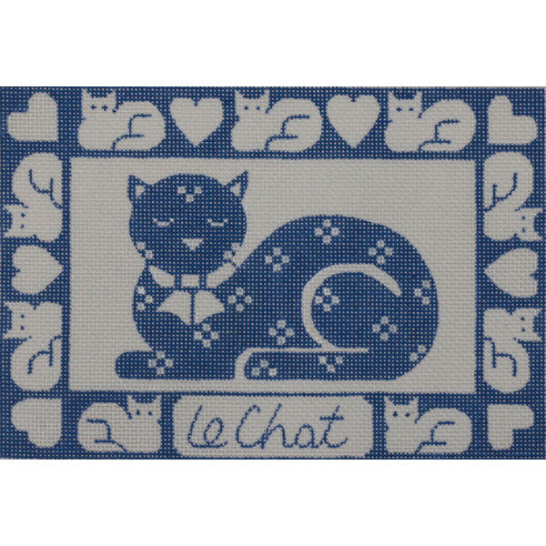 Alice Peterson Co. Le Chat (The Cat) Needlepoint Canvas