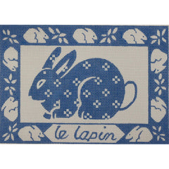 Alice Peterson Co. Le Lapin (The Rabbit) Needlepoint Canvas