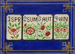 Alice Peterson Co. Seasons Mah Jongg Needlepoint Canvas